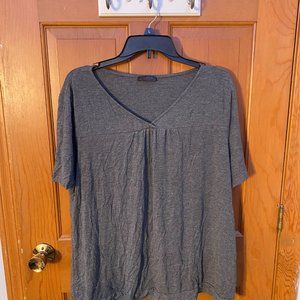 AvidLove Women Gray Short Sleeve T-Shirt Medium